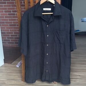 Tommy Bahama Men's Black Shirt
